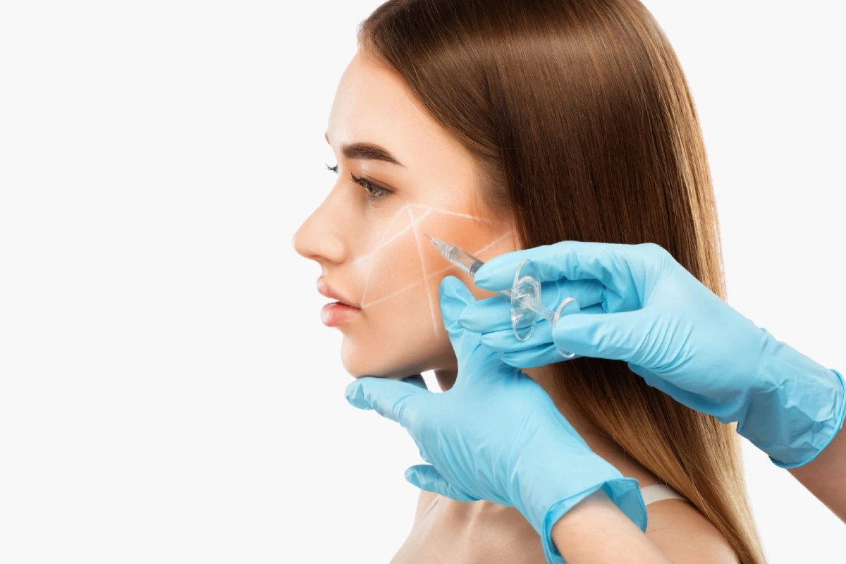 A woman getting a Botox and Dysport Treatment in Mesa, AZ | Emily Frost Aesthetics