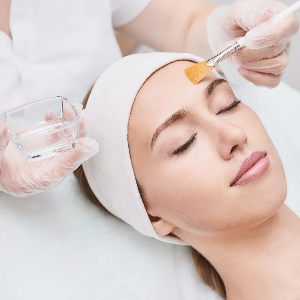 A Woman Getting Hydrafacial Treatment in Mesa, AZ | Emily Frost Aesthetics