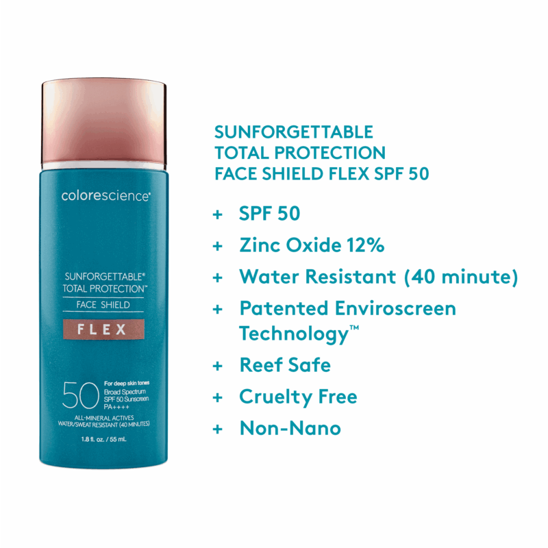 Colorescience Sunforgettable Total Protection Face Shield Flex SPF 50 - Deep